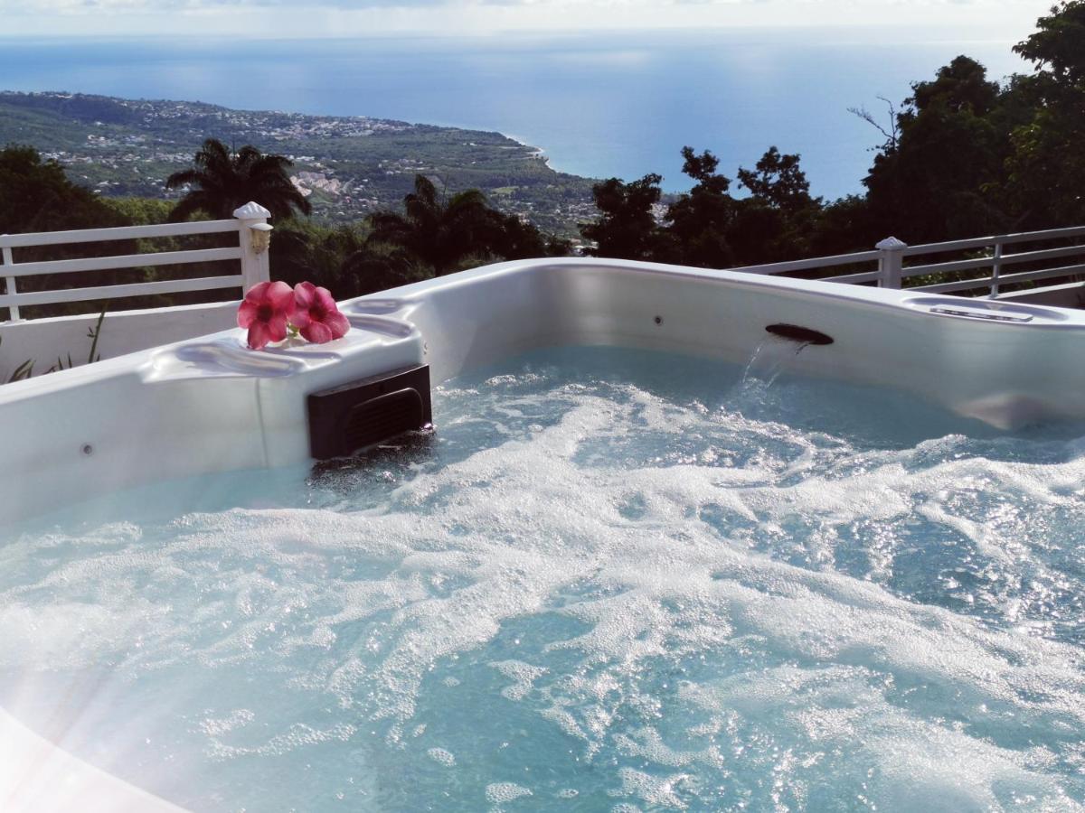 Belavue & Spa Prive, Avec Vue Panoramique Sur Mer, Jardin Creole Paysager, Jacuzzi Prive Bouillante Dış mekan fotoğraf