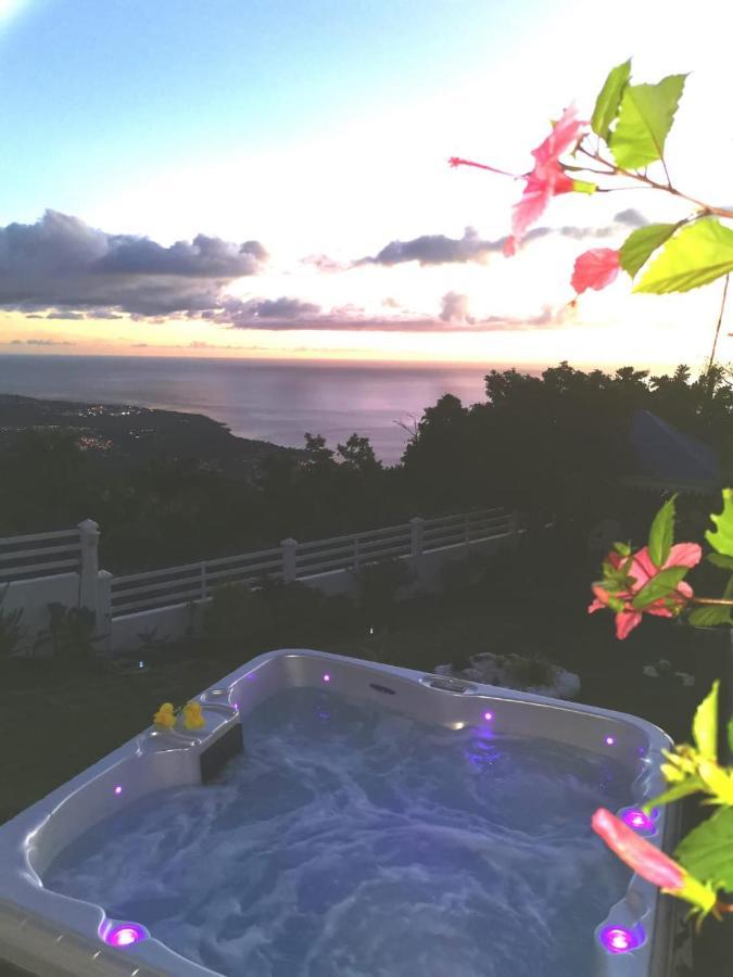 Belavue & Spa Prive, Avec Vue Panoramique Sur Mer, Jardin Creole Paysager, Jacuzzi Prive Bouillante Dış mekan fotoğraf