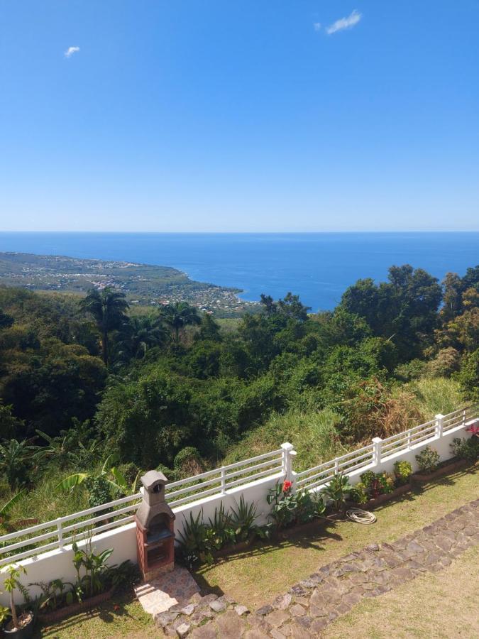 Belavue & Spa Prive, Avec Vue Panoramique Sur Mer, Jardin Creole Paysager, Jacuzzi Prive Bouillante Dış mekan fotoğraf