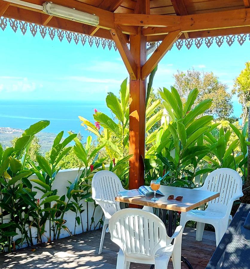 Belavue & Spa Prive, Avec Vue Panoramique Sur Mer, Jardin Creole Paysager, Jacuzzi Prive Bouillante Dış mekan fotoğraf