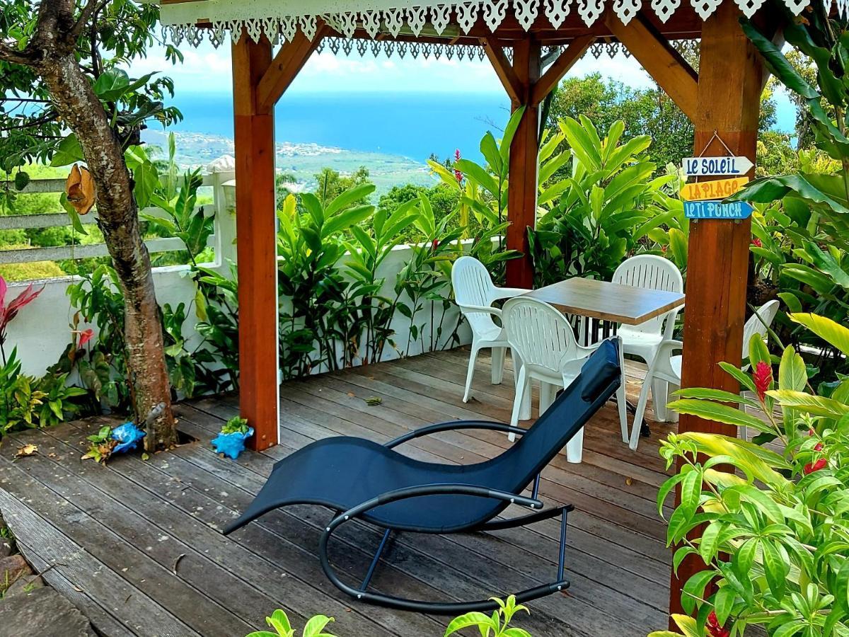 Belavue & Spa Prive, Avec Vue Panoramique Sur Mer, Jardin Creole Paysager, Jacuzzi Prive Bouillante Dış mekan fotoğraf